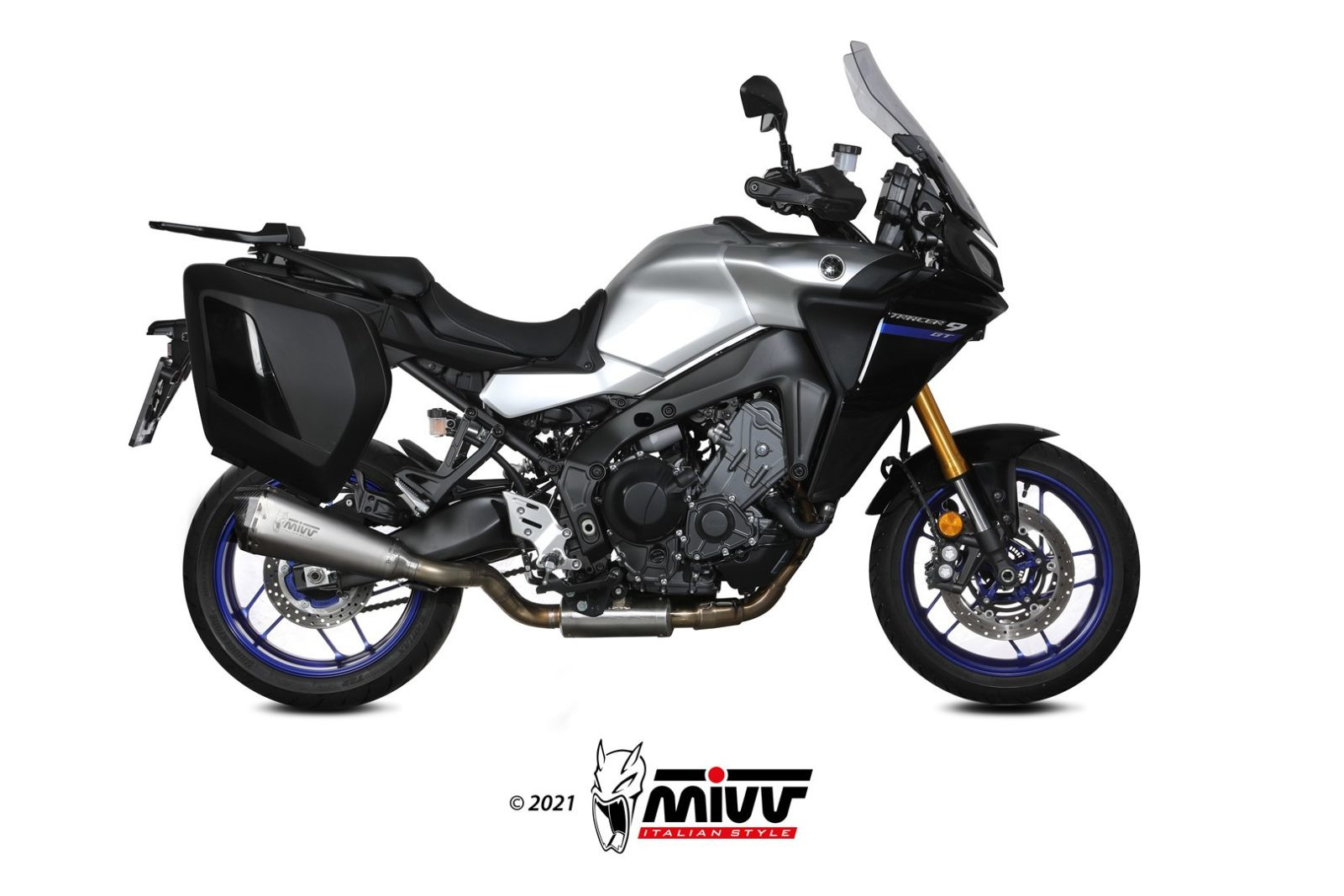 Mivv Full system 3x1 Delta Race Black Yamaha Tracer 9 / GT 2021-24