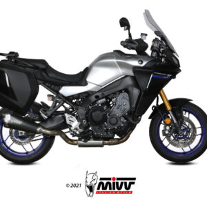 Mivv 2 Slip-On Oval carbono Cagiva Raptor 650 2001-07