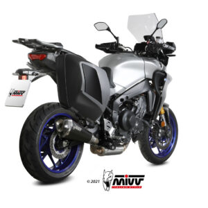Mivv 2 Slip-On Oval carbono Cagiva Raptor 650 2001-07