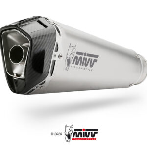 Mivv Full system 3x1 DELTA RACE St. Steel Yamaha Tracer 9 / GT / GT+ 2025