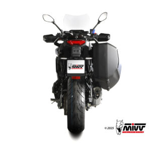 Mivv Full system 3x1 DELTA RACE Black Yamaha Tracer 9 / GT / GT+ 2025