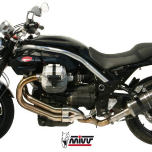 Mivv Slip-On Oval carbono con tapa carbono Moto Guzzi Griso 850 / 1100 06-11 / Griso 1200 07-16