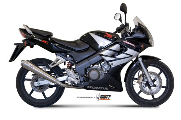 Escape Mivv Full system 1x1 X-Cone St. Steel Honda CBR 125 R 2004-10