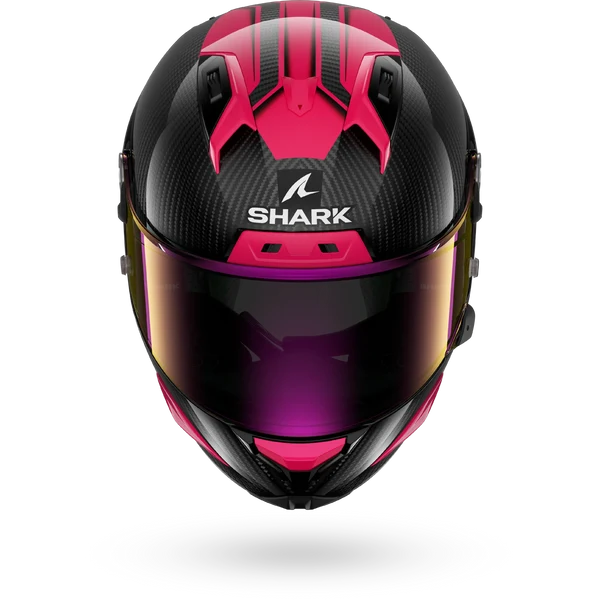 CASCO SHARK AERON Carbon Skin Carbon Violet Blue