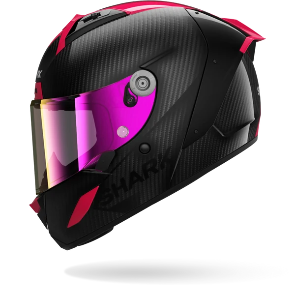 CASCO SHARK AERON Carbon Skin Carbon Violet Blue