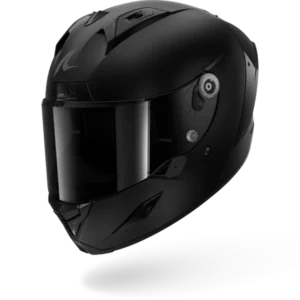 CASCO SHARK AERON Dark Shadow Matte Black Matte
