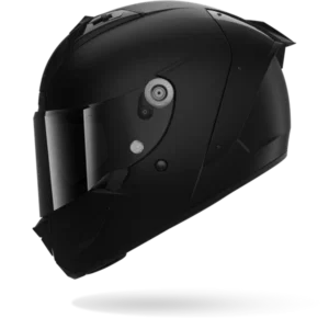 CASCO SHARK AERON Dark Shadow Matte Black Matte