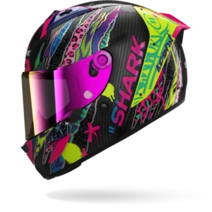 CASCO SHARK AERON Fawn Carbon Violet Yellow