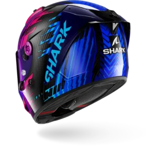 CASCO SHARK AERON Edgy Carbon Blue Chrome