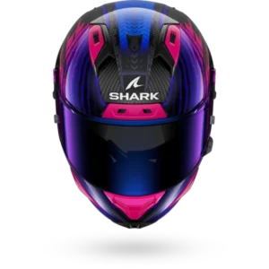 CASCO SHARK AERON Edgy Carbon Blue Chrome