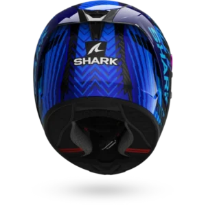 CASCO SHARK AERON Edgy Carbon Blue Chrome