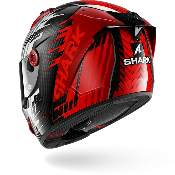 CASCO SHARK AERON Edgy Carbon Red Chrome