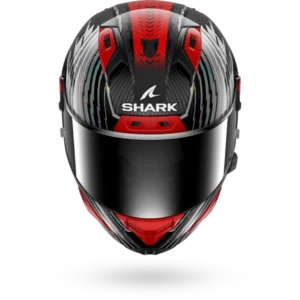 CASCO SHARK AERON Edgy Carbon Red Chrome