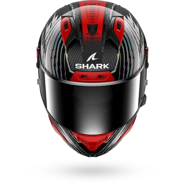 CASCO SHARK AERON Edgy Carbon Red Chrome