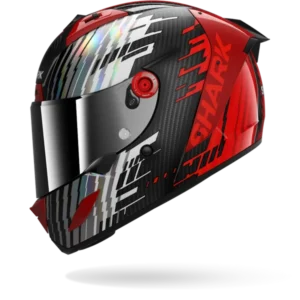 CASCO SHARK AERON Edgy Carbon Red Chrome