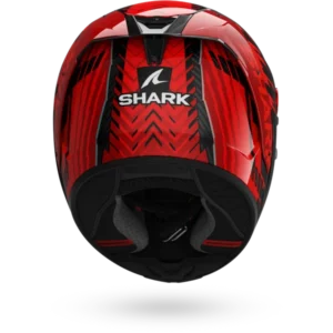 CASCO SHARK AERON Edgy Carbon Red Chrome