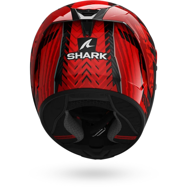 CASCO SHARK AERON Edgy Carbon Red Chrome