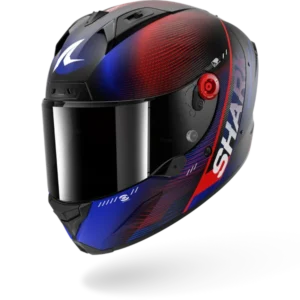 CASCO SHARK AERON SPEED-TECH Mat Carbon Blue Red