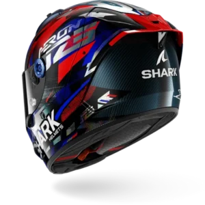 CASCO SHARK AERON ZARCO GP DE FRANCE Carbon Blue Chrom