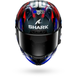 CASCO SHARK AERON ZARCO GP DE FRANCE Carbon Blue Chrom