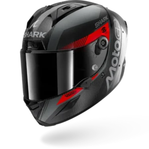 CASCO SHARK AERON MOTOGP Carbon Anthracite Red