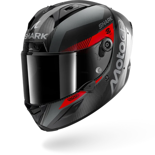 CASCO SHARK AERON MOTOGP Carbon Anthracite Red