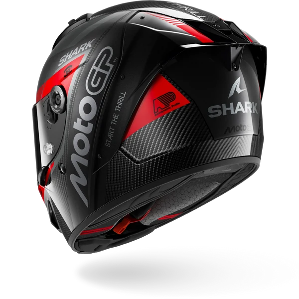 CASCO SHARK AERON MOTOGP Carbon Anthracite Red