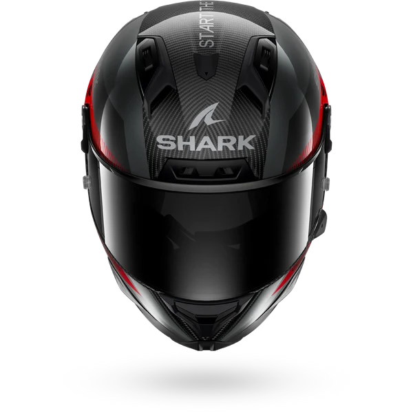 CASCO SHARK AERON MOTOGP Carbon Anthracite Red