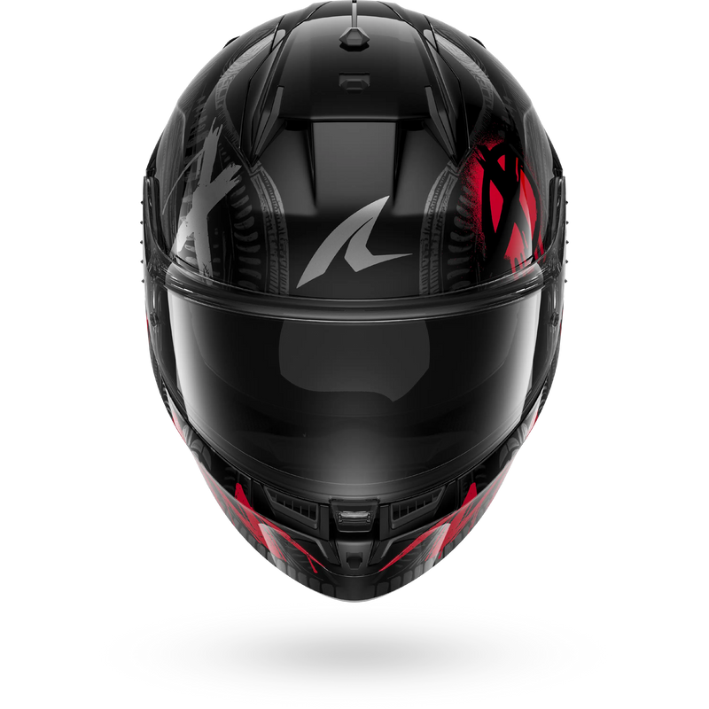 CASCO SHARK D-SKWAL 3 SHIEVER Black Anthracite Red