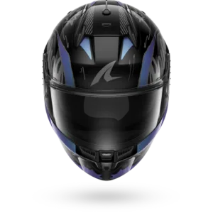 CASCO SHARK D-SKWAL 3 STREETRUSH Black Green Chrome