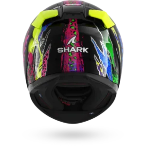CASCO SHARK D-SKWAL 3 FAWN Black Violet Yellow