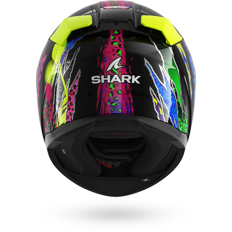 CASCO SHARK D-SKWAL 3 FAWN Black Violet Yellow