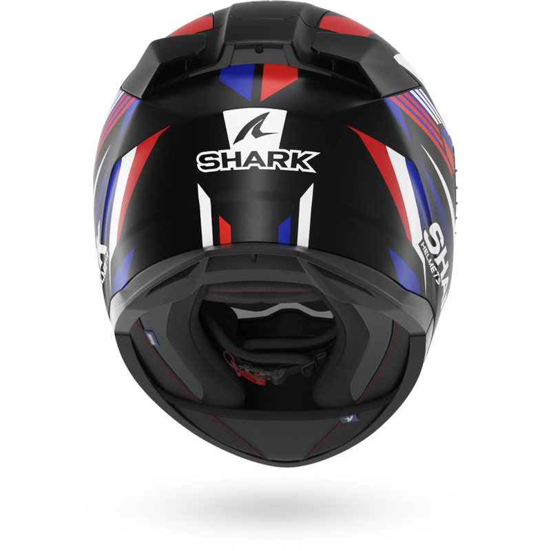 CASCO SHARK D-SKWAL 3 Firstlap Matte Black Blue Red