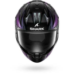 CASCO SHARK D-SKWAL 3 Blast-R Black Green Glitter