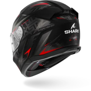CASCO SHARK D-SKWAL 3 Blast-R Black Anthracite Red