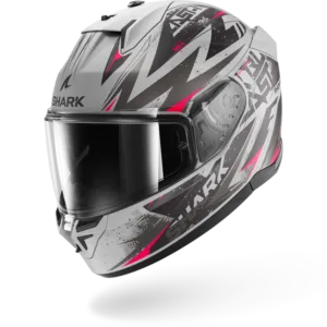 CASCO SHARK D-SKWAL 3 Blast-R Silver Violet Black