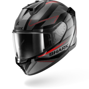 CASCO SHARK D-SKWAL 3 Sizler Black Anthracite Red