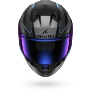 CASCO SHARK D-SKWAL 3 Sizler Matte Black Anthracite Blue