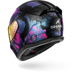CASCO SHARK D-SKWAL 3 Mayfer Black Violet Glitter