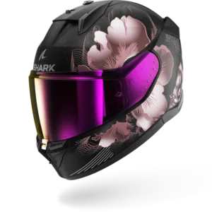 CASCO SHARK D-SKWAL 3 Mayfer Matte Black Violet Gold