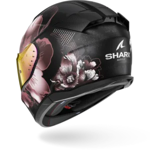 CASCO SHARK D-SKWAL 3 Mayfer Matte Black Violet Gold
