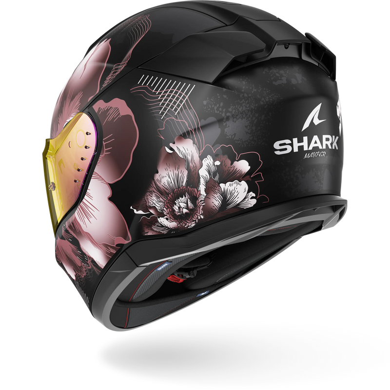 CASCO SHARK D-SKWAL 3 Mayfer Matte Black Violet Gold