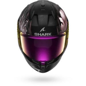 CASCO SHARK D-SKWAL 3 Mayfer Matte Black Violet Gold