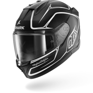CASCO SHARK D-SKWAL 3 Drone Matte Black White Black