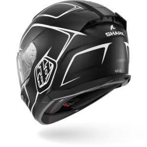 CASCO SHARK D-SKWAL 3 Drone Matte Black White Black