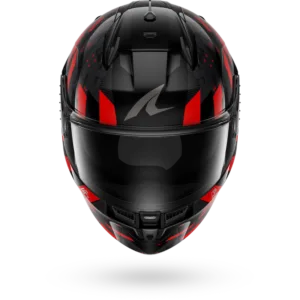 CASCO SHARK D-SKWAL 3 SKILFUL Black Red Red