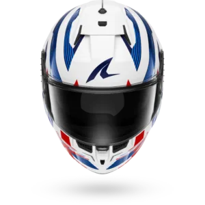 CASCO SHARK D-SKWAL 3 DASHED White Blue Red