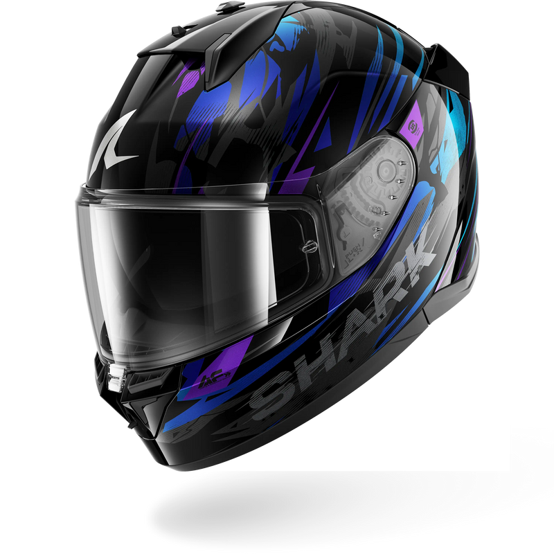 CASCO SHARK D-SKWAL 3 INKRIDER Black Cameleon Anthracite
