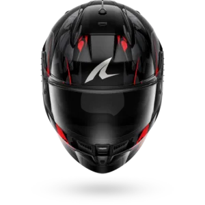 CASCO SHARK D-SKWAL 3 INKRIDER Black Anthracite Red