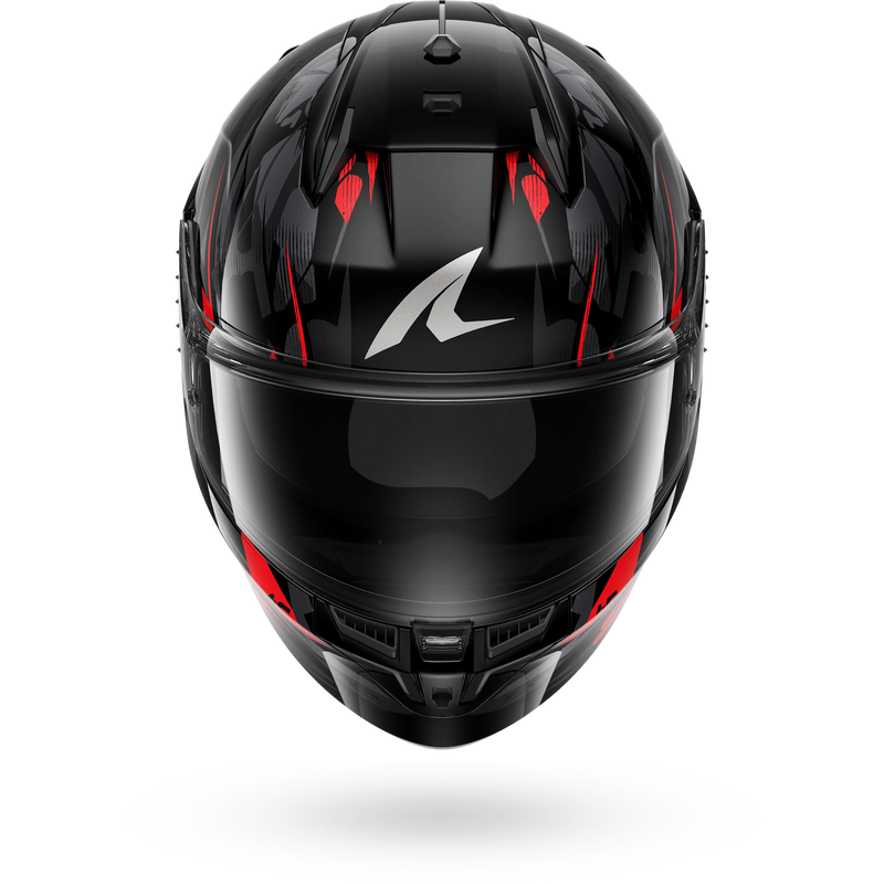 CASCO SHARK D-SKWAL 3 INKRIDER Black Anthracite Red
